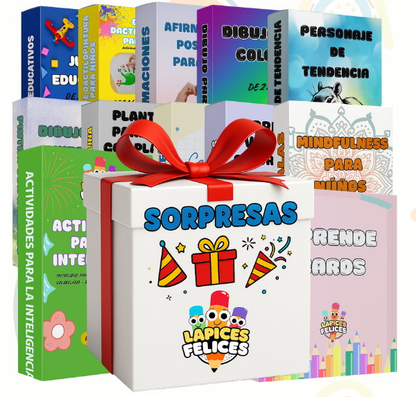 +1700 Actividades Imprimibles + 10 Bonus + 1 Caja Sorpresa Digital !